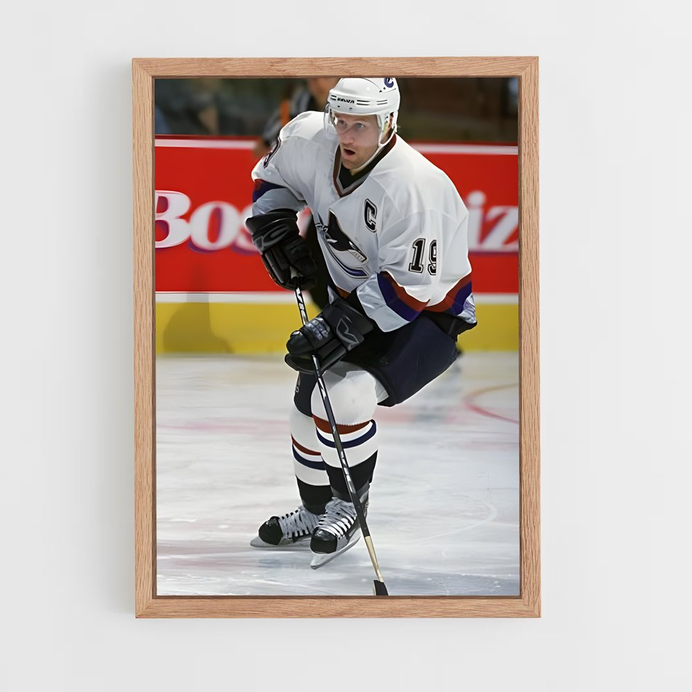 Poster La Glisse de Naslund – affiche Hockey sur glace (vue 4)